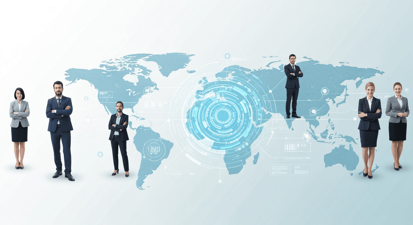 Global digital network connecting professional interpreters through AI-powered technology